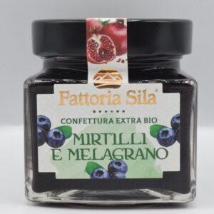 Confettura Extra Bio di Mirtilli e Melograno